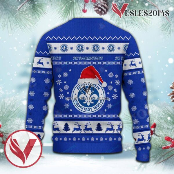 Darmstadt 98 Sport Ugly Christmas Sweater, Unique Gifts For Fans - Vesles2014aS 3