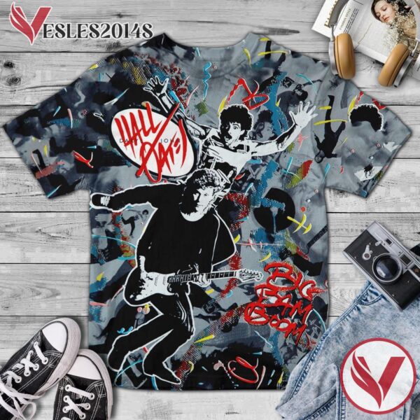 Daryl Hall And John Oates Big Bam Boom Album Cover Shirt, Perfect Gifts For Music Lovers - Vesles2014S