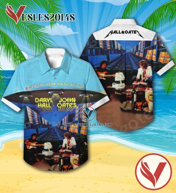 Daryl Hall And John Oates Bigger Than Both Of Us Album Cover Hawaiian Shirt, Unique Gifts For Music Lovers - Vesles2014S
