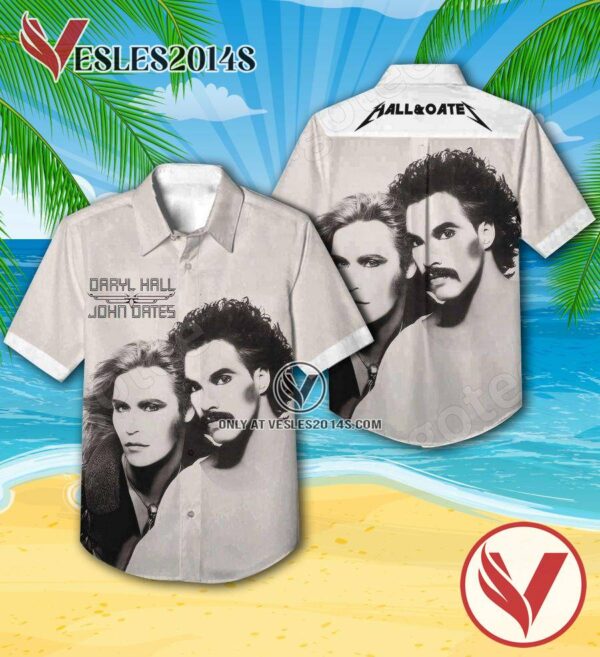 Daryl Hall And John Oates The Fourth Studio Album Cover Hawaiian Shirt, Unique Gifts For Music Lovers - Vesles2014S