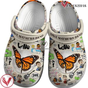 Dave Matthews Band Music Crocs Crocband Clogs Shoes, Unique Gifts For Fans Style 15 - Vesles2014S 2