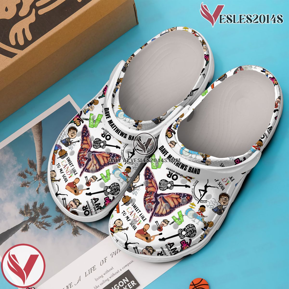 Dave Matthews Band Music Crocs Crocband Clogs Shoes, Unique Gifts For Fans Style 5 - Vesles2014S 2