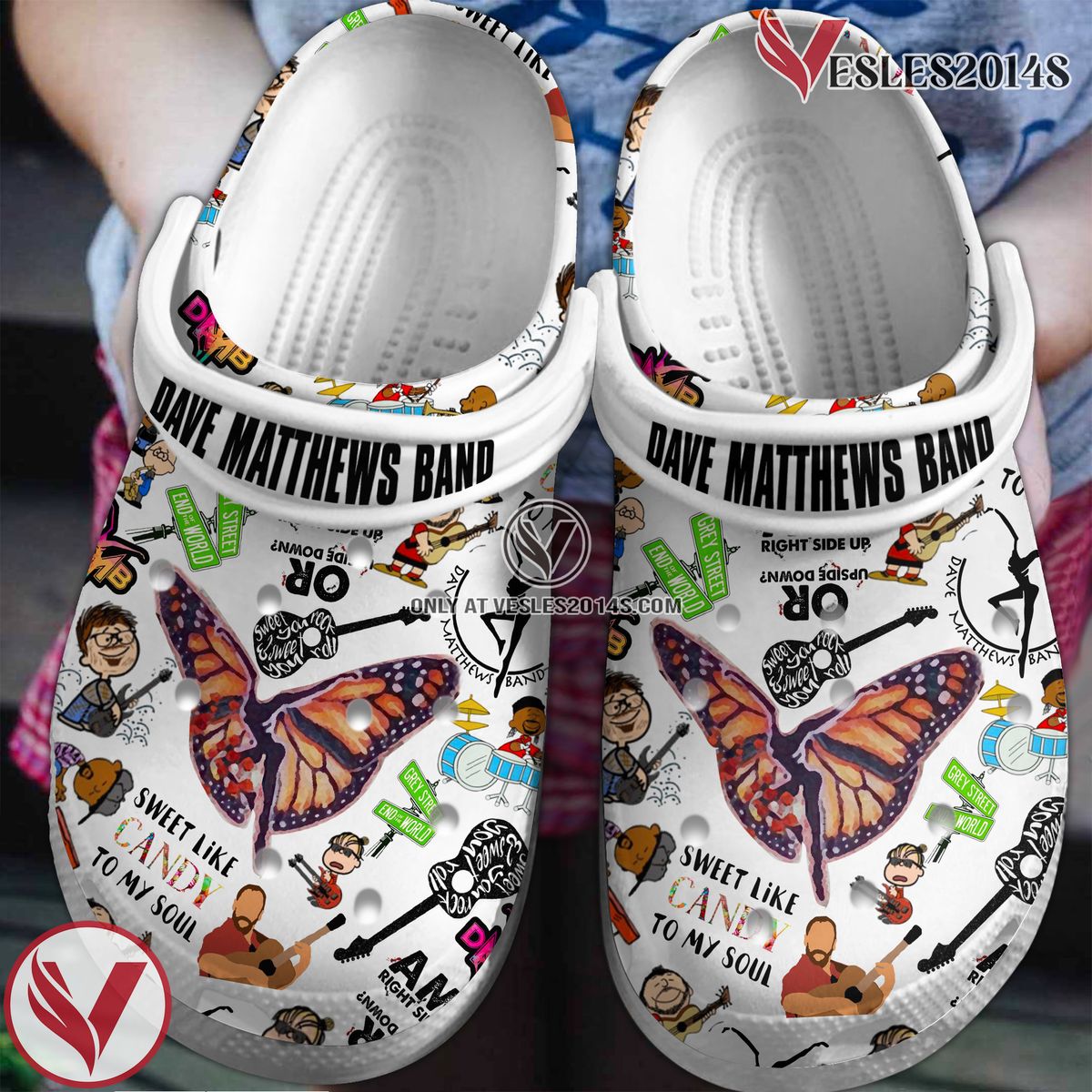 Dave Matthews Band Music Crocs Crocband Clogs Shoes, Unique Gifts For Fans Style 5 - Vesles2014S