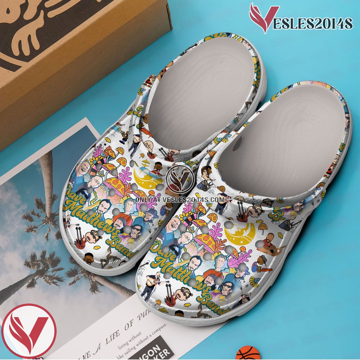 Dave Matthews Band Music Crocs Crocband Clogs Shoes, Unique Gifts For Fans Style 7 - Vesles2014S 2