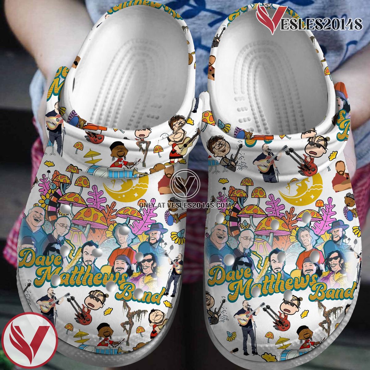Dave Matthews Band Music Crocs Crocband Clogs Shoes, Unique Gifts For Fans Style 7 - Vesles2014S