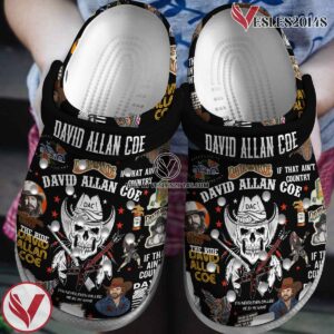 David Allan Coe Music Crocs Crocband Clogs Shoes, Unique Gifts For Fans - Vesles2014S