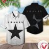 David Bowie Blackstar Album Cover Hawaiian Shirt, Best Gift For Music Lovers Vesles2014S