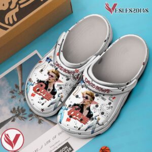 David Bowie Music Crocs Crocband Clogs Shoes, Unique Gifts For Fans Style 14 - Vesles2014S 3