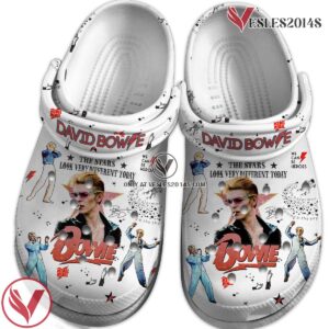 David Bowie Music Crocs Crocband Clogs Shoes, Unique Gifts For Fans Style 14 - Vesles2014S 4