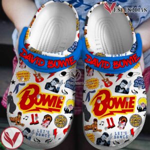David Bowie Music Crocs Crocband Clogs Shoes, Unique Gifts For Fans Style 15 - Vesles2014S