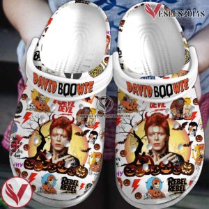 David Bowie Music Crocs Crocband Clogs Shoes, Unique Gifts For Fans Style 16 - Vesles2014S