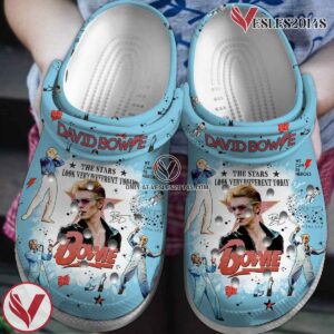David Bowie Music Crocs Crocband Clogs Shoes, Unique Gifts For Fans Style 5 - Vesles2014S