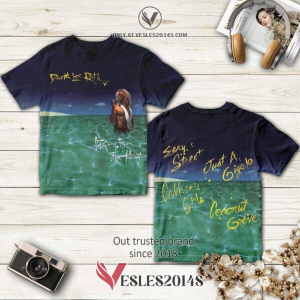 David Lee Roth Crazy from the Heat Album 3D Shirt, Perfect Gifts For Music Lovers - Vesles2014S