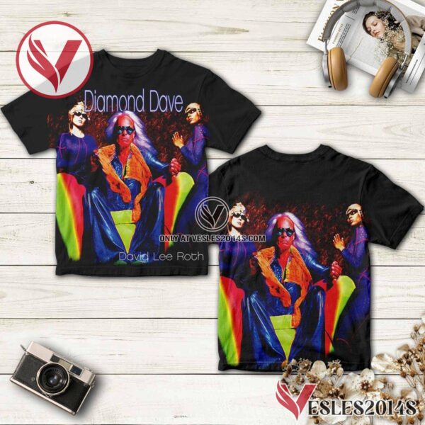 David Lee Roth Diamond Dave Album Cover Shirt, Unique Gifts For Music Lovers - Vesles2014S