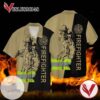 Day Memorial Day Firefighter For Men And Women Graphic Print Short Sleeve Hawaiian Casual Shirt Vesles2014S
