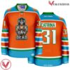 Day Of Dead Dia De Los Muertos Emblazoned La Catrina Hockey Jersey - Vesles2014S