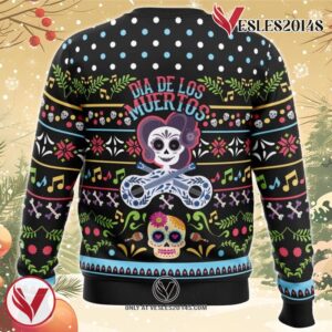 Day of the Dead Ugly Christmas Sweater, Unique Christmas Gift For Fans - Vesles2014S 1