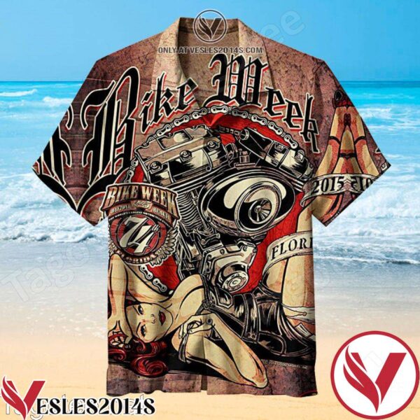Daytona Bike Week 2015 Hawaiian Shirt, Unique Gifts For Friends - Vesles2014S 1