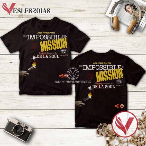De La Soul The Impossible Mission Tv Series Album Cover Shirt, Unique Gifts For Music Lovers - Vesles2014S