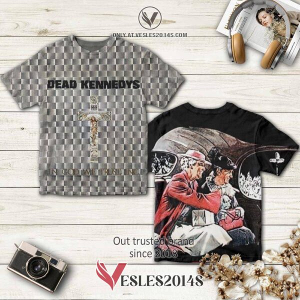 Dead Kennedys In God We Trust Album 3D Shirt, Perfect Gifts For Music Lovers - Vesles2014S