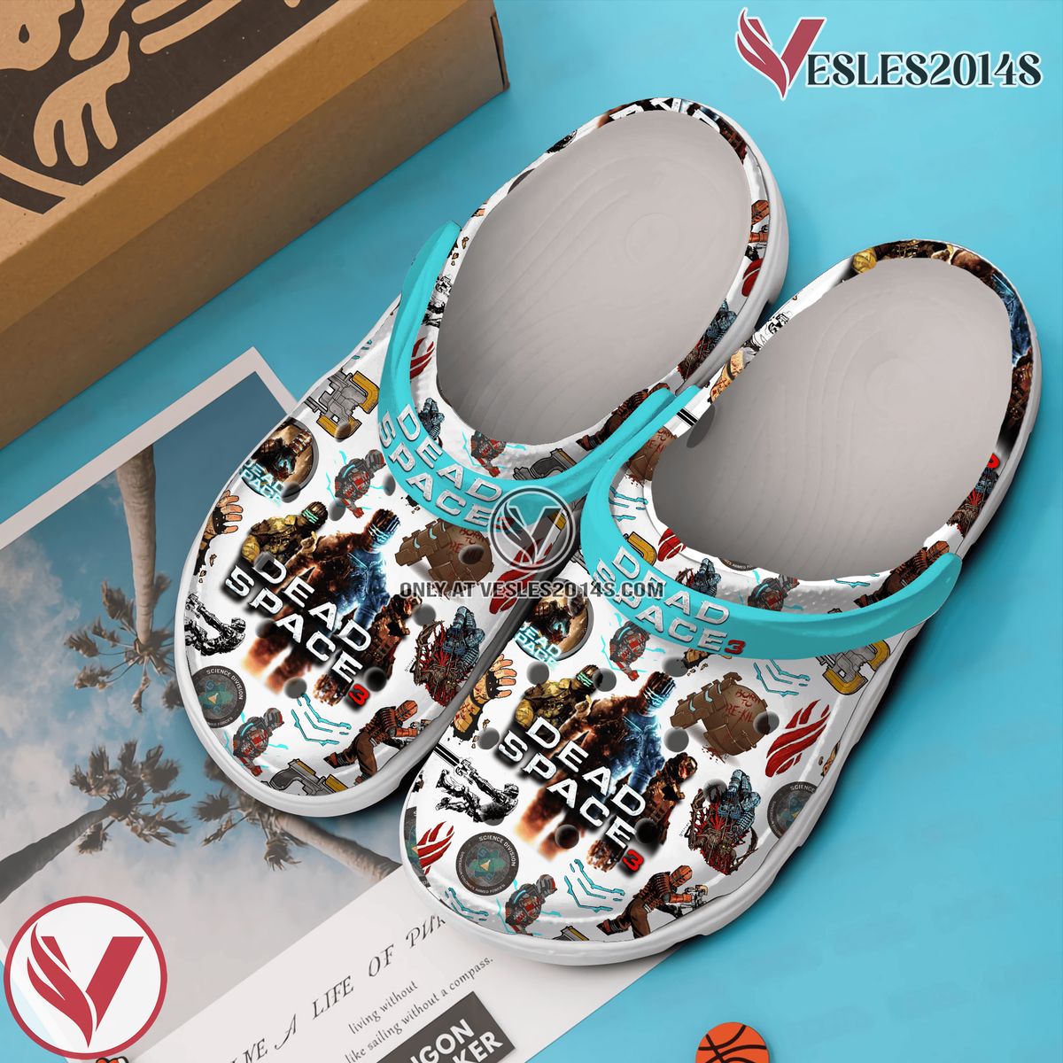 Dead Space 3 Game Crocs Crocband Clogs Shoes Comfortable For Men Women and Kids, Unique Gift From Vesles2014S 2