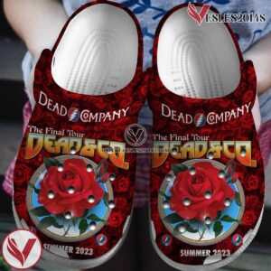 Dead and Company Band Music Crocs Crocband Clogs Shoes, Unique Gifts For Fans Style 2 - Vesles2014S