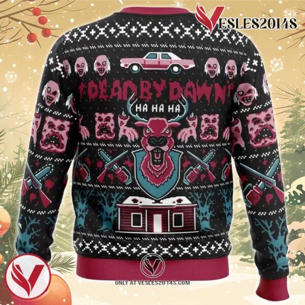 Dead by Dawn Evil Dead Ugly Christmas Sweater, Unique Christmas Gift For Fans - Vesles2014S 1