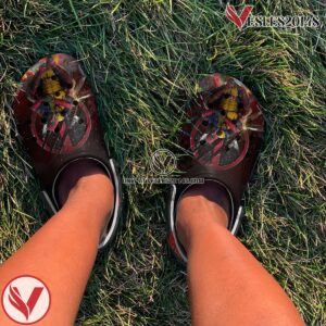 Deadpool And Wolverine Movie Crocs Crocband Clogs Shoes Comfortable For Men Women and Kids Style 2 - Vesles2014S 4