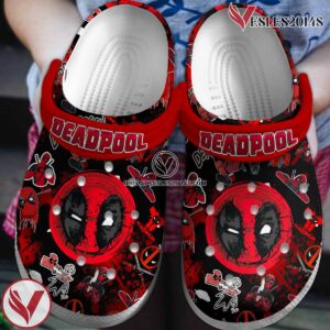 Deadpool Movie Crocs Crocband Clogs Shoes Comfortable For Men Women and Kids Style 2 - Vesles2014S