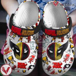 Deadpool Movie Crocs Crocband Clogs Shoes Comfortable For Men Women and Kids Style 3 - Vesles2014S