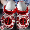 Deadpool Movie Crocs Crocband Clogs Shoes Comfortable For Men Women and Kids Style 4 - Vesles2014S