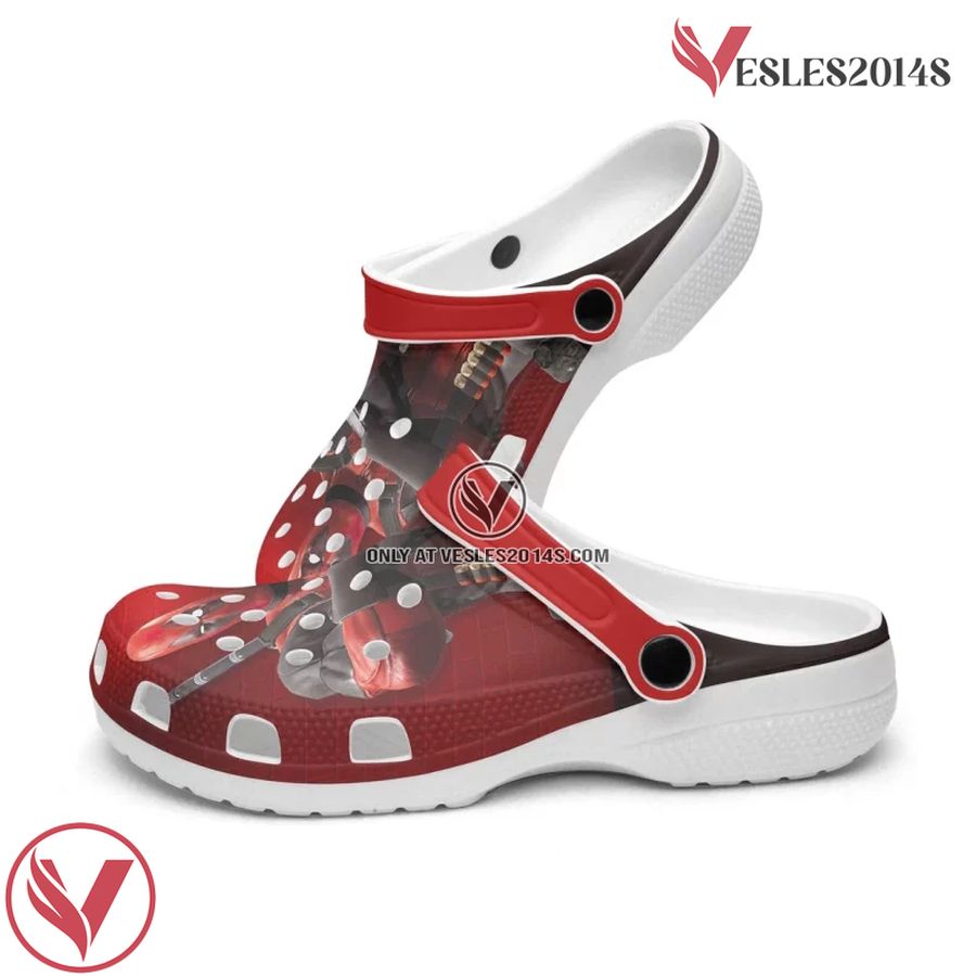 Deadpool Movie Crocs Crocband Shoes Clogs Custom Name For Men Women and Kids - Vesles2014S 2