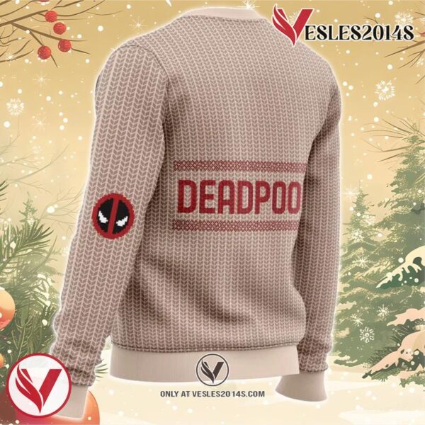Deadpool Ugly Christmas Sweater, Unique Christmas Gift For Fans - Vesles2014S 2