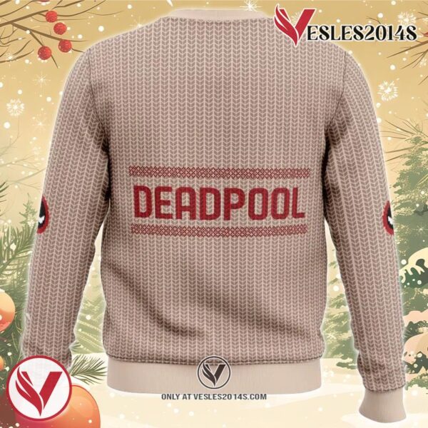 Deadpool Ugly Christmas Sweater, Unique Christmas Gift For Fans - Vesles2014S 3