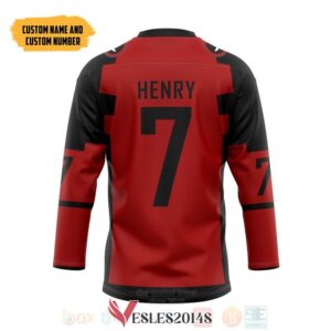 Deadpool Wade Wilson Personalized Hockey Jersey, Trending Gifts For Fans - Vesles2014s 1
