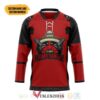 Deadpool Wade Wilson Personalized Hockey Jersey, Trending Gifts For Fans - Vesles2014s