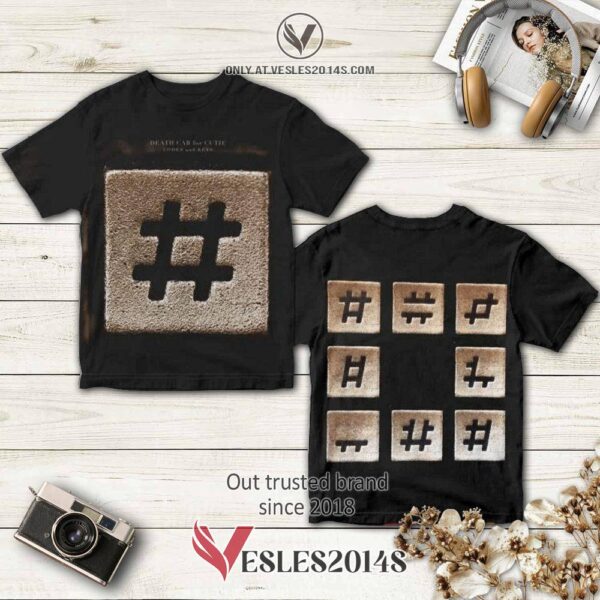 Death Cab for Cutie Codes and Keys Album 3D Shirt, Perfect Gifts For Music Lovers - Vesles2014S