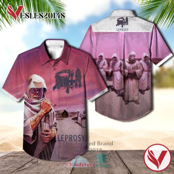 Death Leprosy Albums Hawaiian Shirt, Best Gift For Music Lovers Vesles2014S