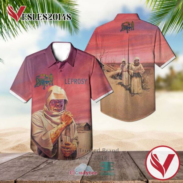 Death Leprosy Hawaiian Casual Shirt, Best Gifts For Summer Vesles2014S
