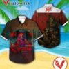 Death Scream Bloody Gore Album Cover Hawaiian Shirt, Unique Gifts For Music Lovers - Vesles2014S