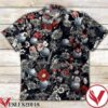 Death Star Full Of Flowers Black Hawaiian Shirt, Unique Gifts For Friends - Vesles2014S 1