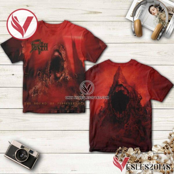 Death The Sound Of Perseverance Album Cover Shirt, Unique Gifts For Music Lovers - Vesles2014S
