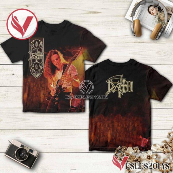 Death Virus Live Album Cover Shirt, Unique Gifts For Music Lovers - Vesles2014S