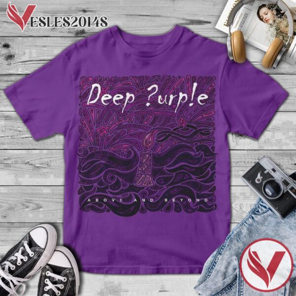 Deep Purple Above And Beyond Album Cover Shirt, Perfect Gifts For Music Lovers - Vesles2014S