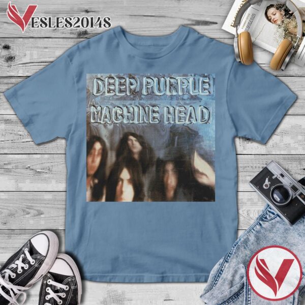 Deep Purple Machine Head Album Cover Shirt, Perfect Gifts For Music Lovers - Vesles2014S