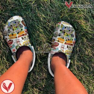 Deep Purple Music Crocs Crocband Clogs Shoes, Unique Gifts For Fans Style 2 - Vesles2014S 4