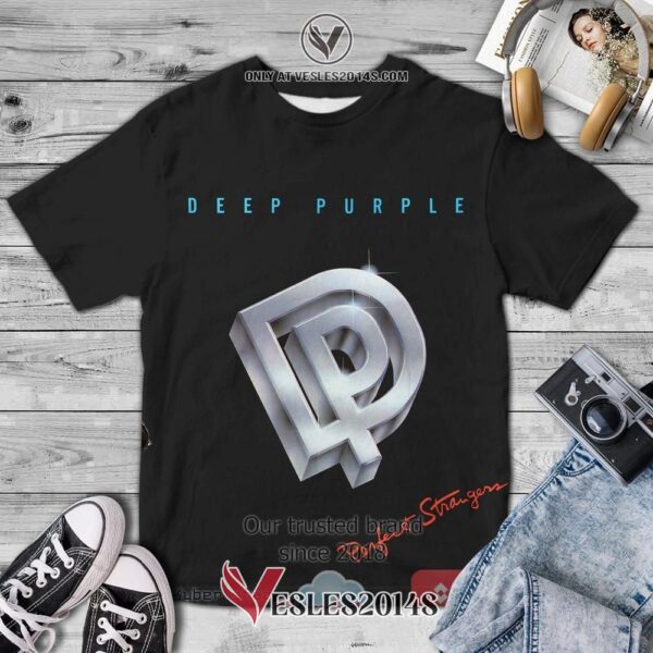 Deep Purple Perfect Strangers Album 3D T-Shirt, Unique Gifts For Music Lovers - Vesles2014S