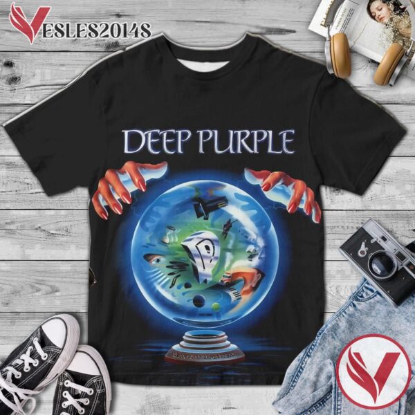 Deep Purple Slaves And Masters Album Cover Shirt, Perfect Gifts For Music Lovers - Vesles2014S