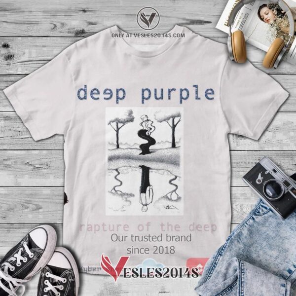 Deep Purple band Rapture of the Deep Album 3D T-Shirt, Unique Gifts For Music Lovers - Vesles2014S
