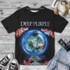Deep Purple band Slaves and Masters Album 3D T-Shirt, Unique Gifts For Music Lovers - Vesles2014S